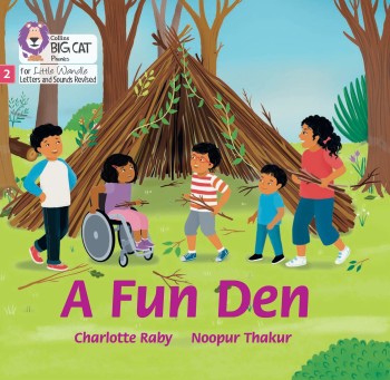 A Fun Den – Children’s Educational Book Cover Illustration