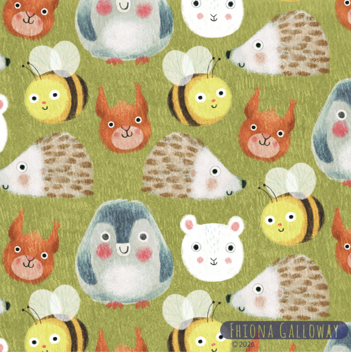 random sweet soft animals