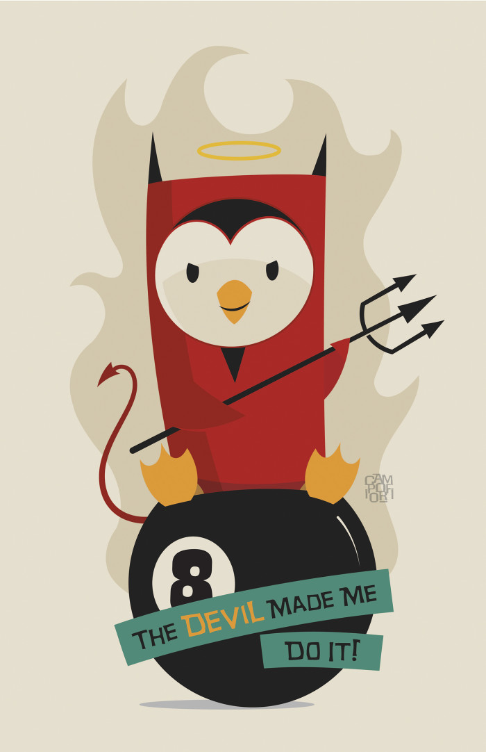 Pingüino Diablo