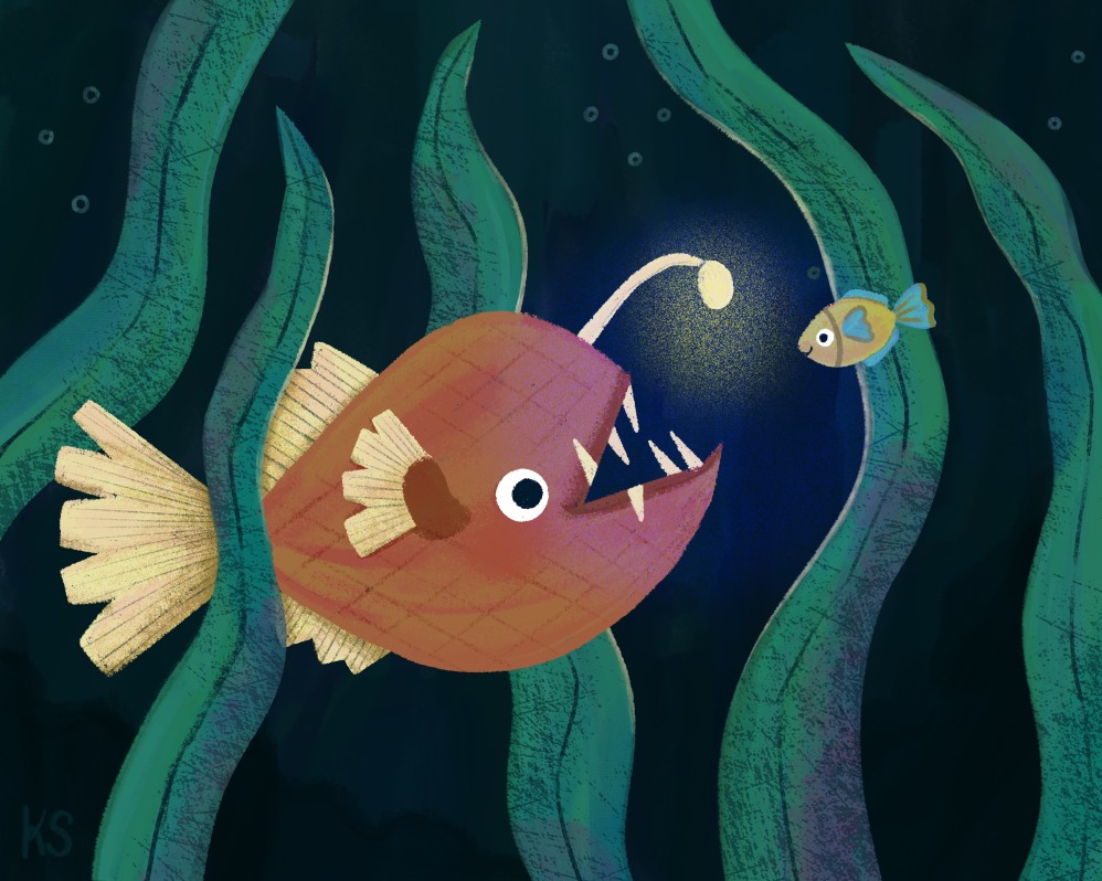 Lanternfish Making Friends