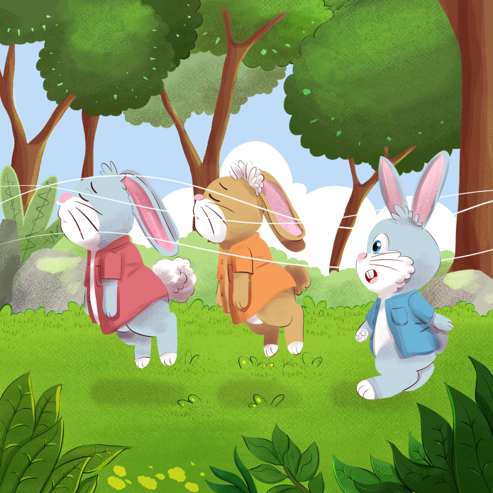 Three Fluffy Smell Pursuer