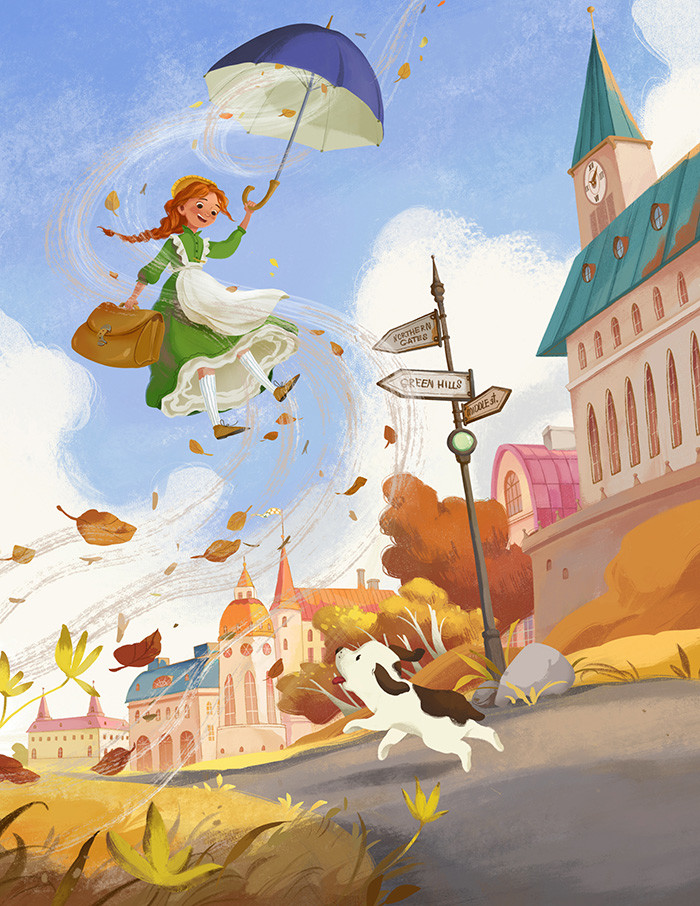 Flying Umbrella