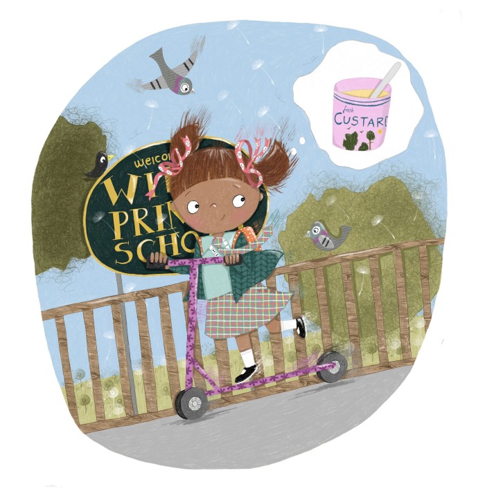 Scooting to school