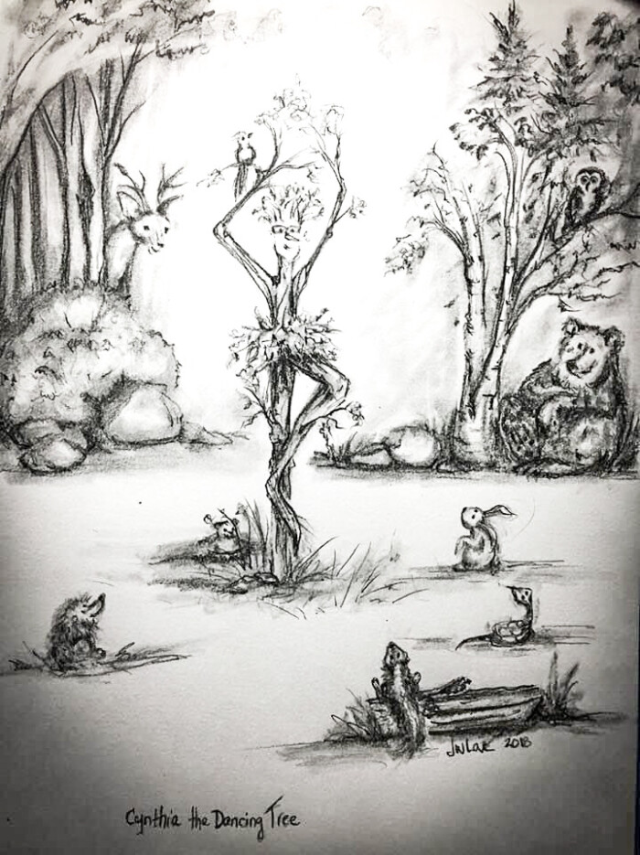 Cynthia the Dancing Tree