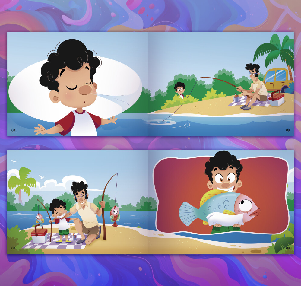 Heitor’s Funny Reactions – Children’s Picture Book