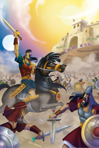 Joshua Leading Army
