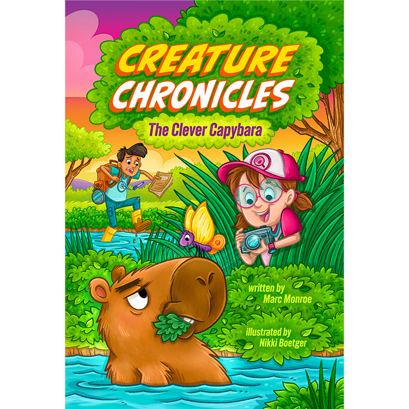 Creature Chronicles Chapter Book Mock Up Cover Art