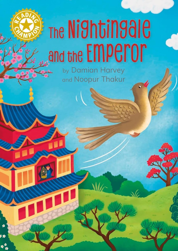 The Nightingale and the Emperor – Children’s Storybook Cover Illustration