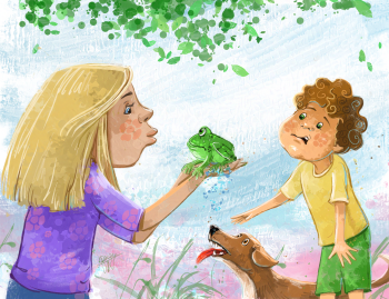 Kiss a Frog