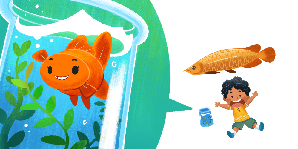 Sandy And The Magic Fish