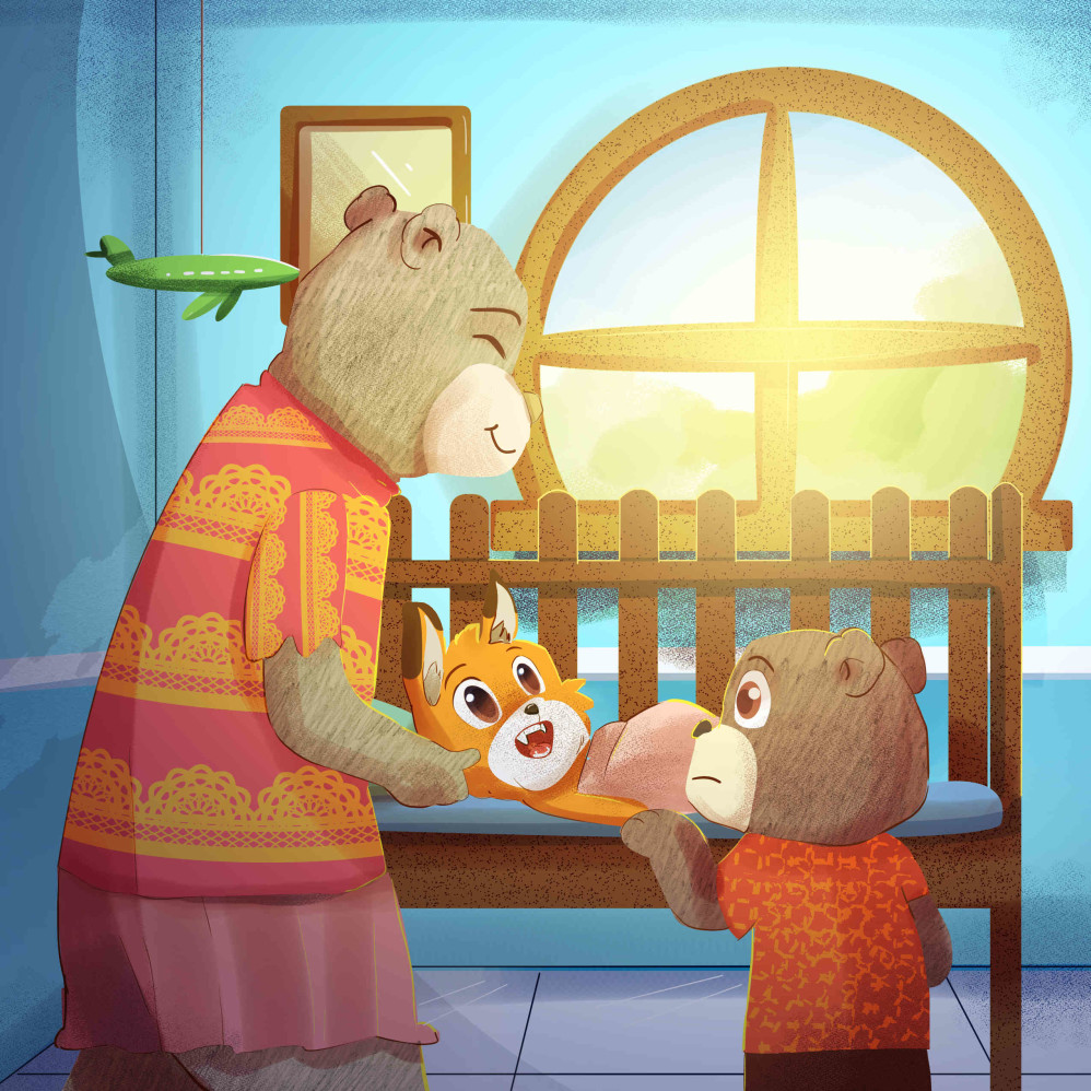 A Day with Baby Flo the Fox