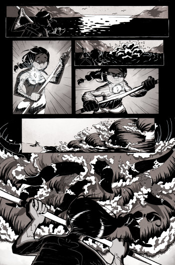 Comic Page – Short Run Print (Fireborn)