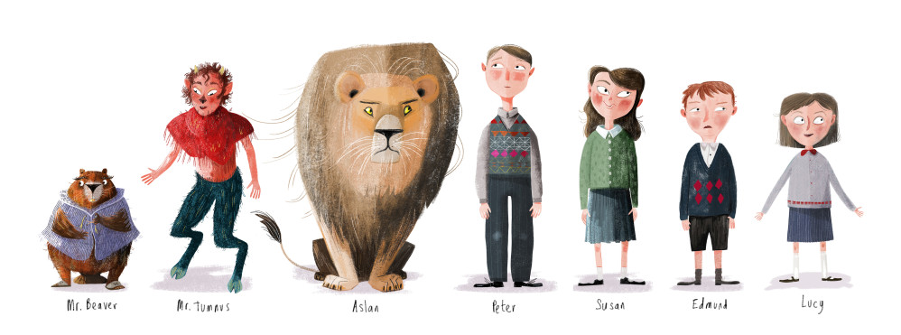 The Lion, The Witch, and The Wardrobe - Characters