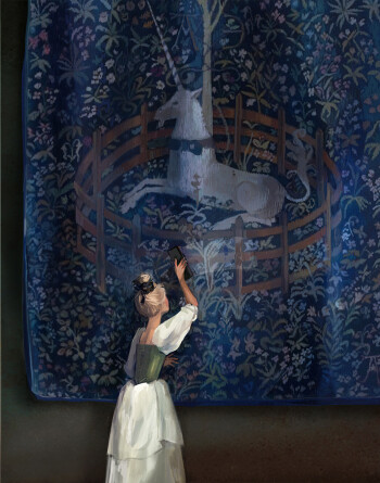 Cinderella and unicorn
