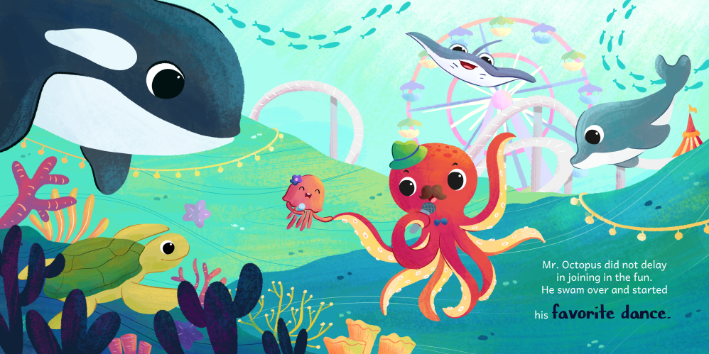 Mr. Octopus on Holiday