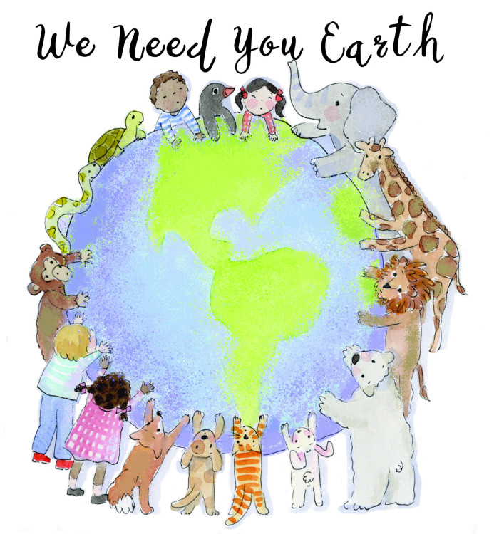 We Need You Earth Poster