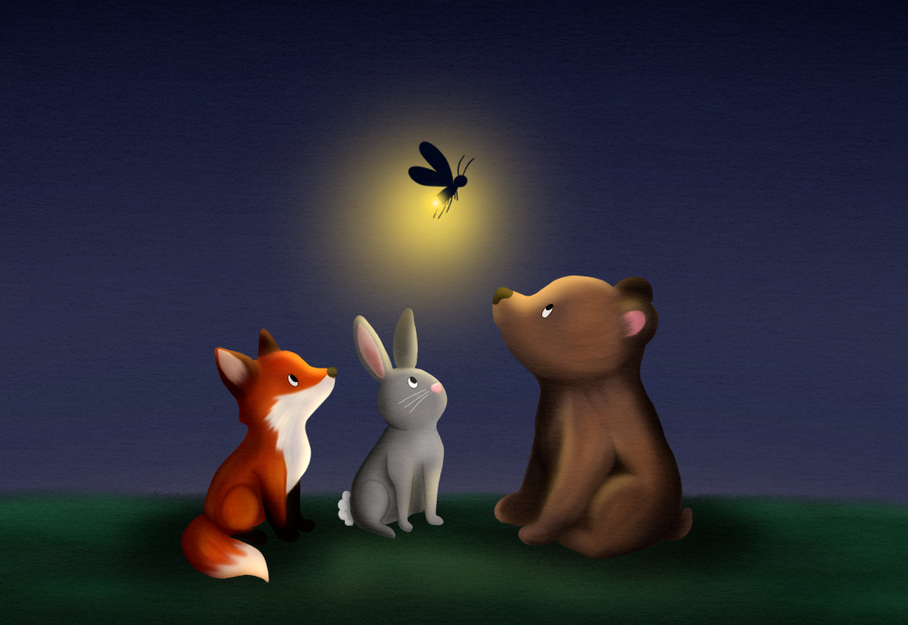 Three Friends and One Tiny Light