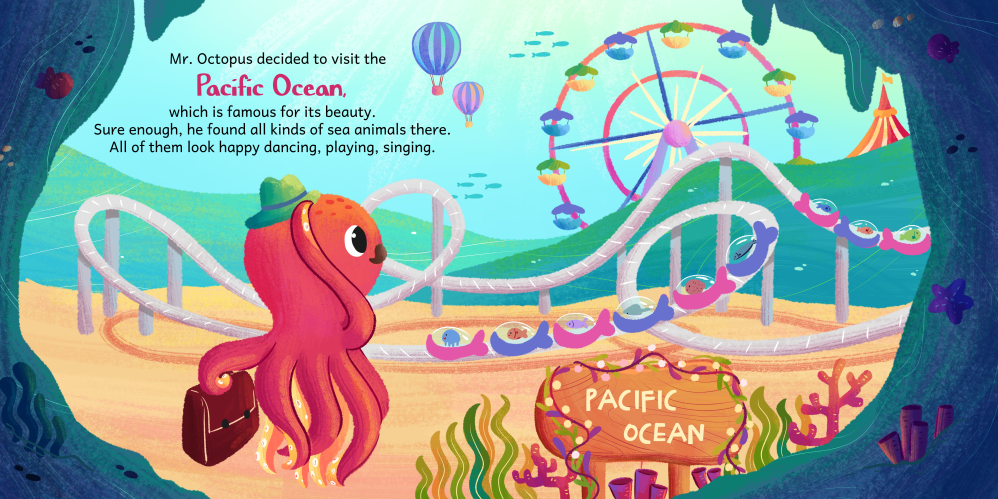 Mr. Octopus on Holiday