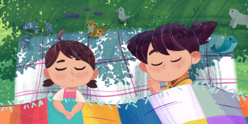 Rachel's Backyard (Children Story Book)