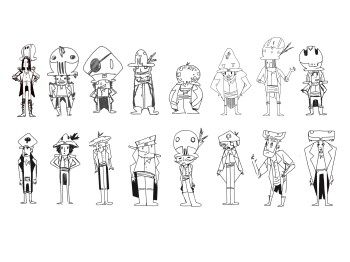 Pirates- Character design