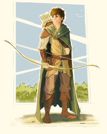 Character Design (Will Treaty form the "Ranger's Apprentice" book series).