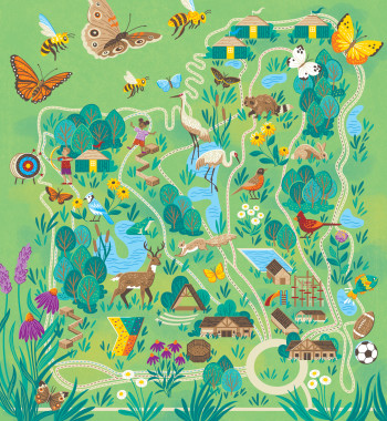 YMCA Camp Map