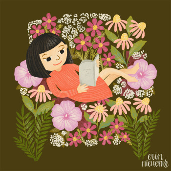 Floral Chair