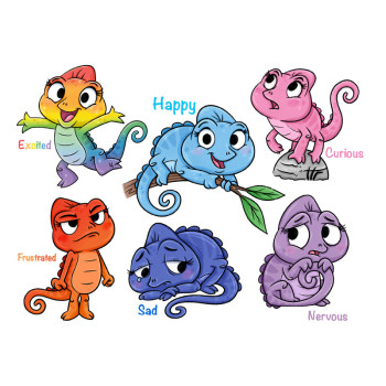 Chameleon Colors — An Emotions Character Sheet