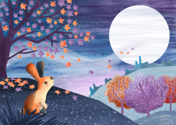 Moon rabbit for Folktale Week