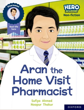Aran the Home Visit Pharmacist – Educational Book Illustration