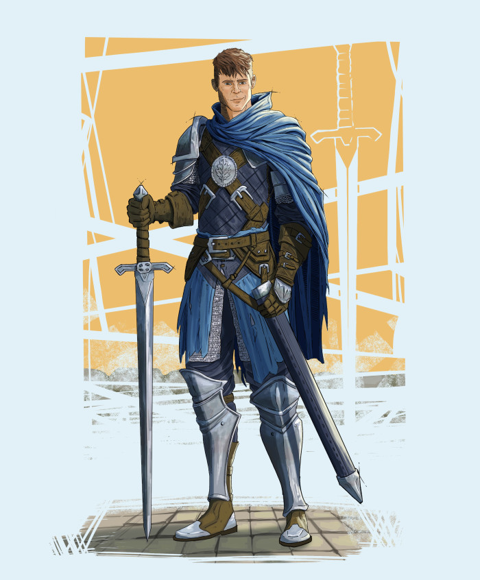 Character Design (Horace Altman from the "Rangers Apprentice" book series).