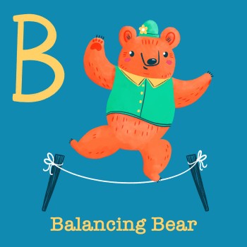B is for Balancing Bear