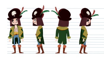 Pirate character design