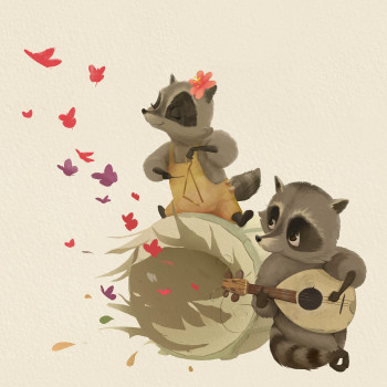 Animal Orchestra on a Valentine's Day