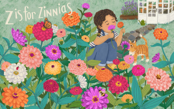 Z is for Zinnia