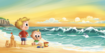 Boy at the Beach
