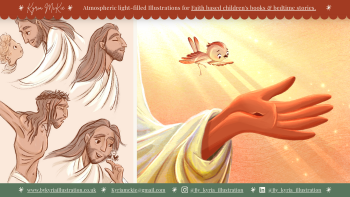 Illustrating Jesus | Christian Children’s Book Character Design