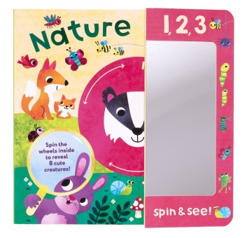 123 Spin & See! Nature Detective: Forest Animal Board Book