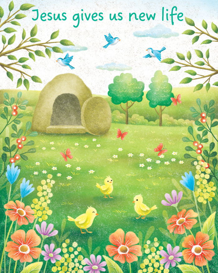 Easter --Jesus gives us a new life