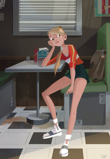 Waiting at the Diner