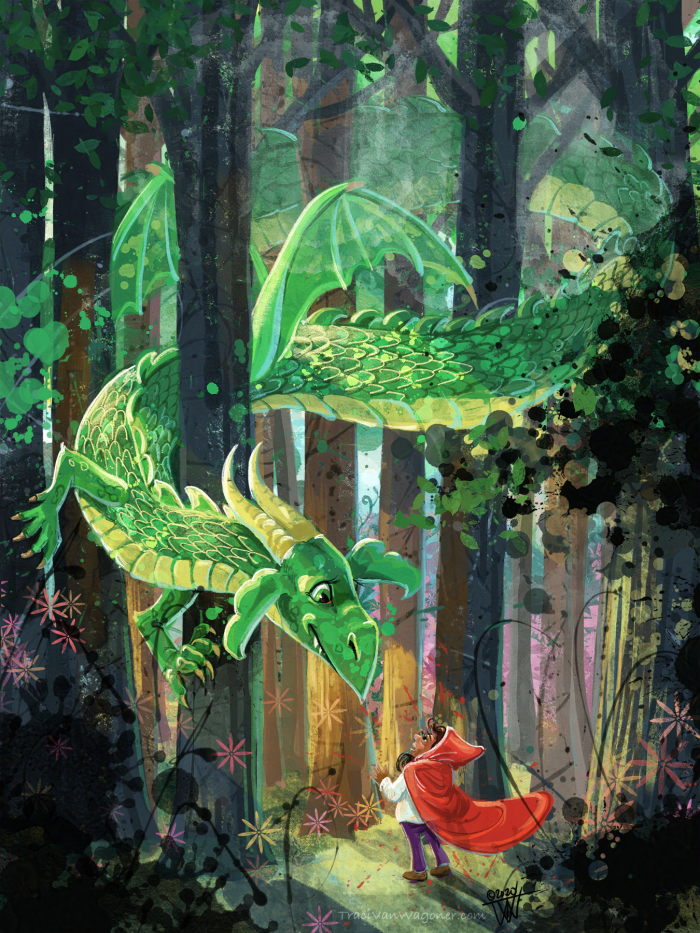 Little Red Riding Hood and the Dragon