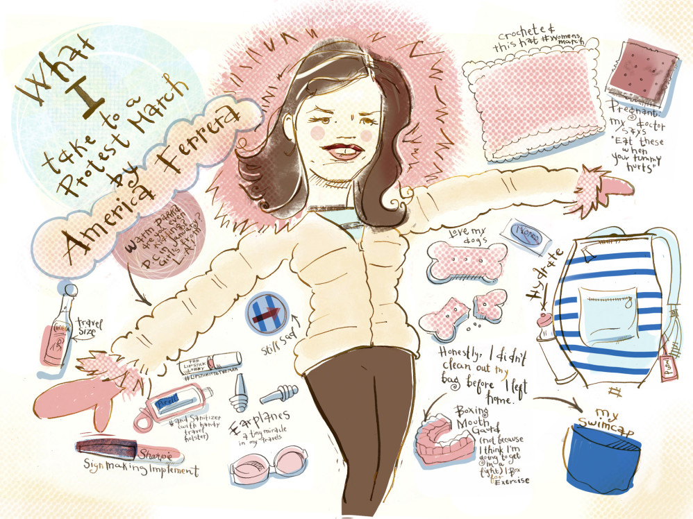 What's in Your Bag - America Ferrera