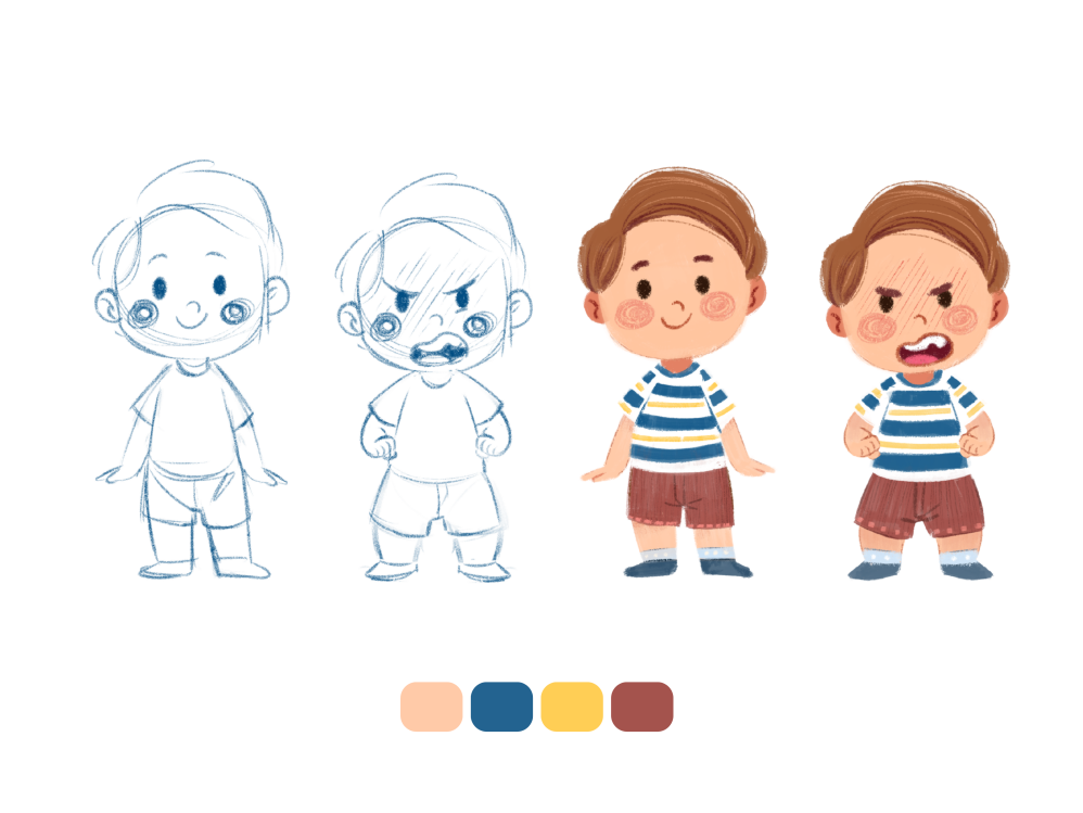 Phil Character Design