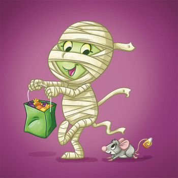 Trick-or-Treat Mummy