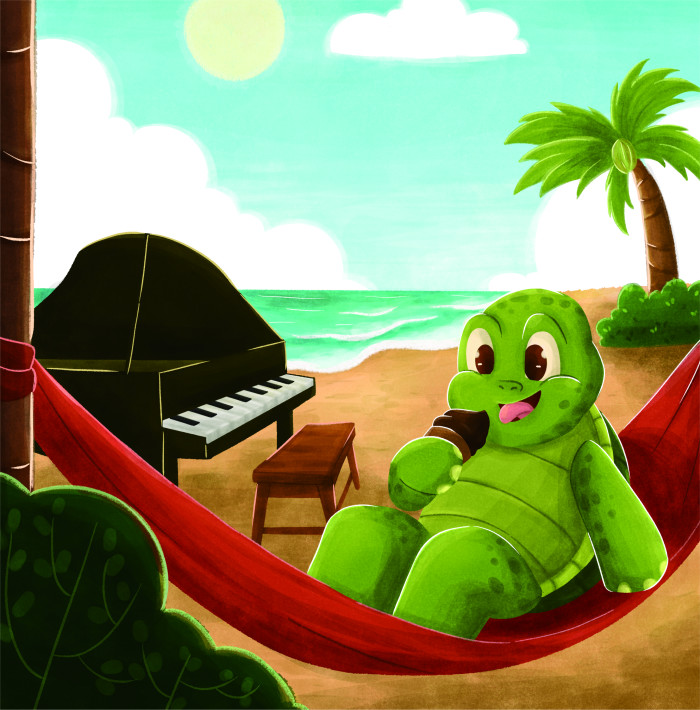 Schorschi at the Beach