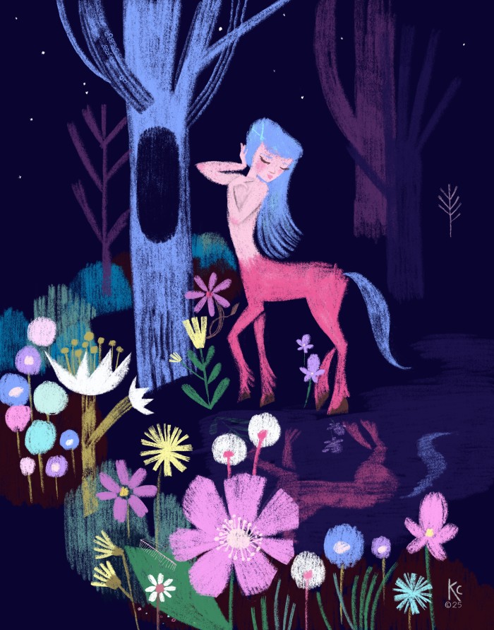 Centaur of Attention / Fantasia Mary Blair Homage