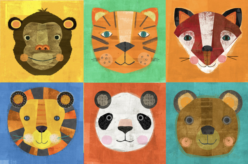 Animal Head Puzzle