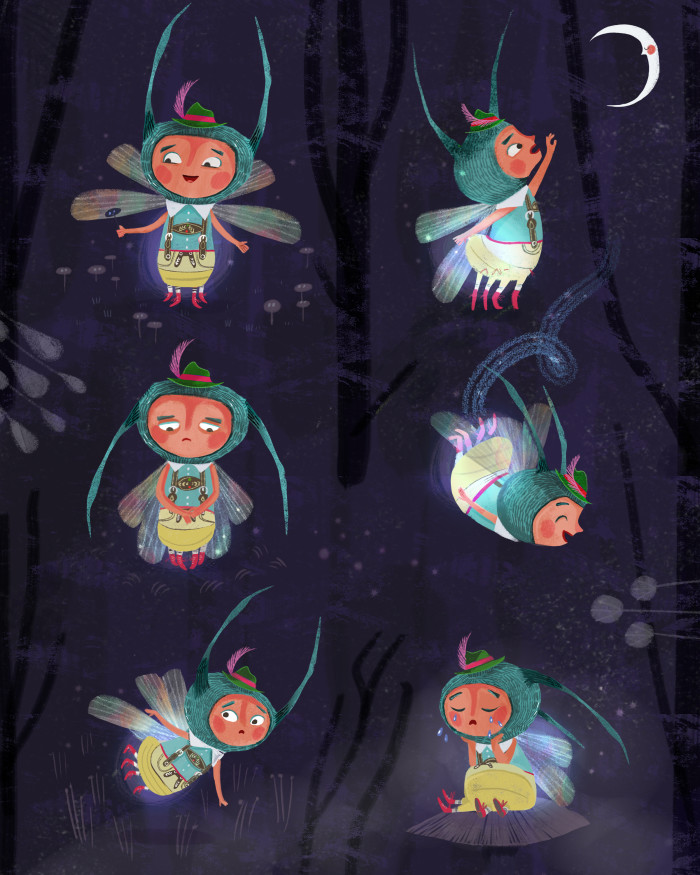 The Night Lights - Character Design