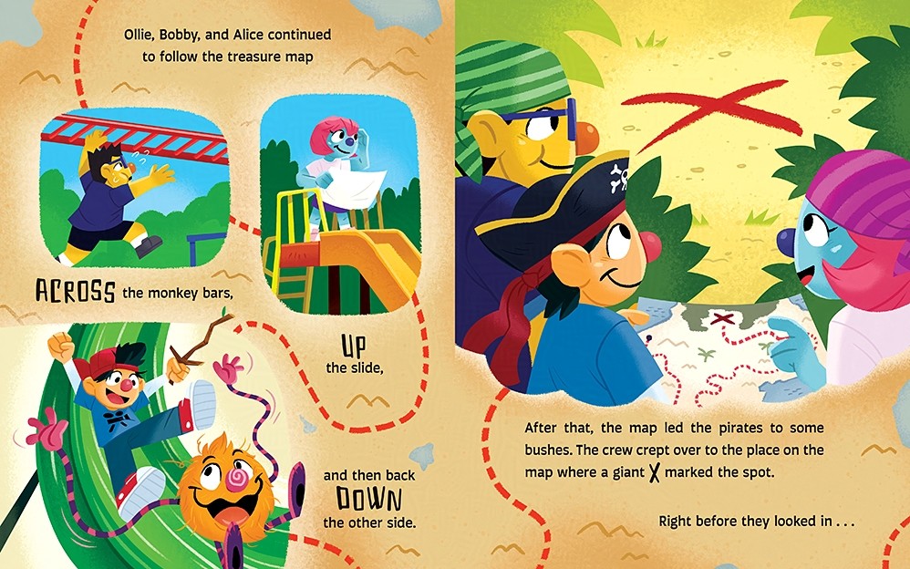 The Distraction Monster #2: Pirates on The Playgrounds