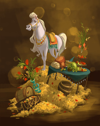 A pile of treasures